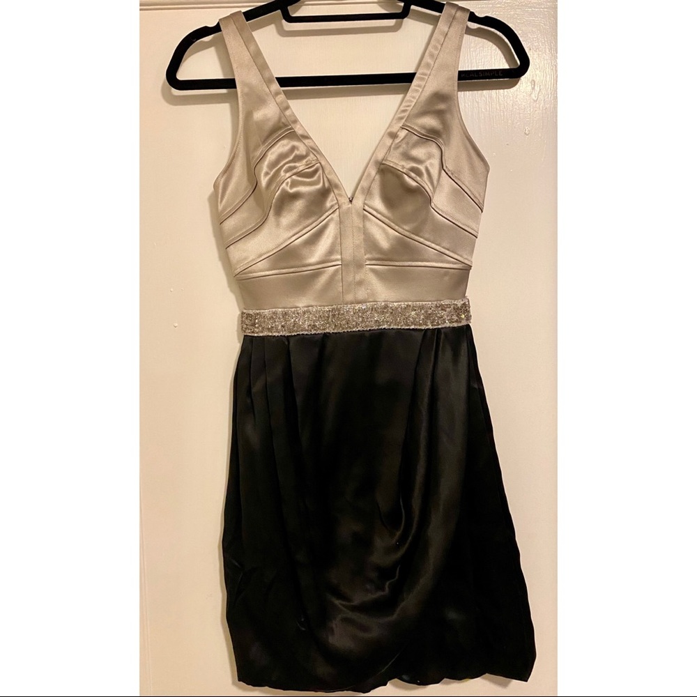 Maria Bianca Nero Corset Beaded Mini Dress
